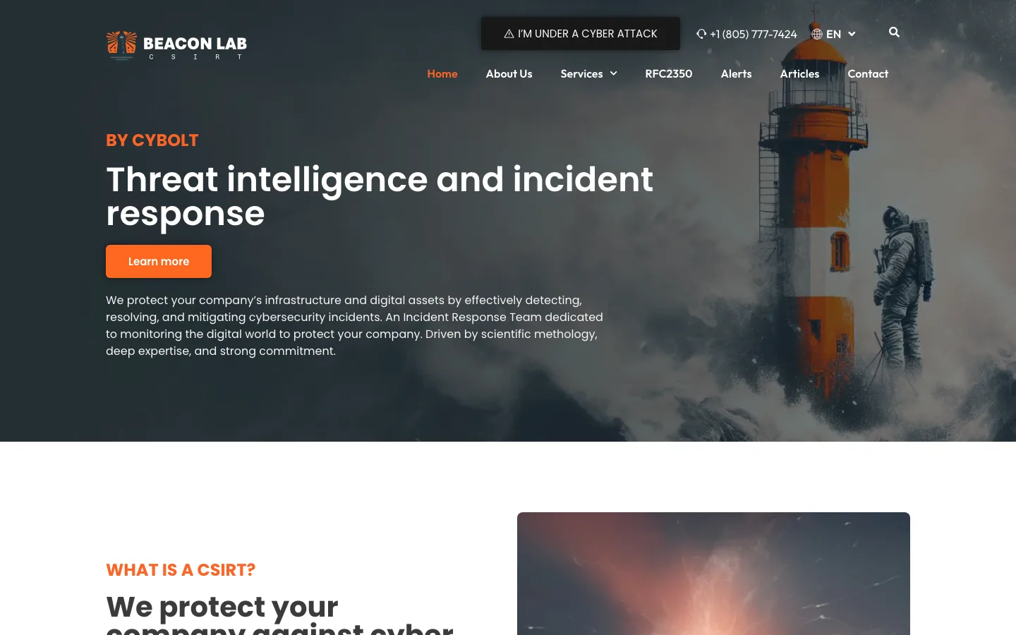BEaconLab CSIRT homepage