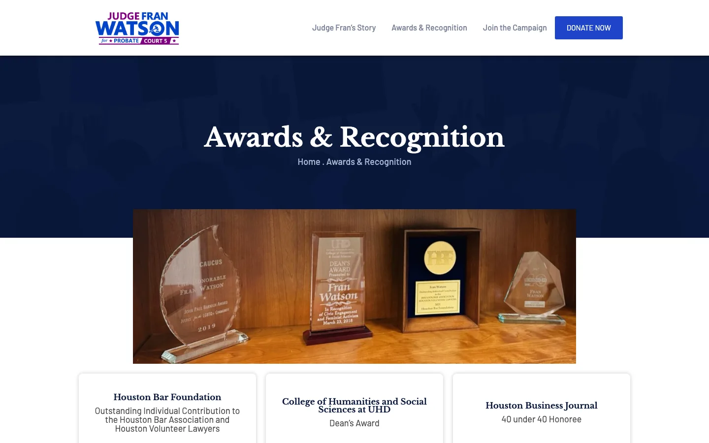 Awards Recognition