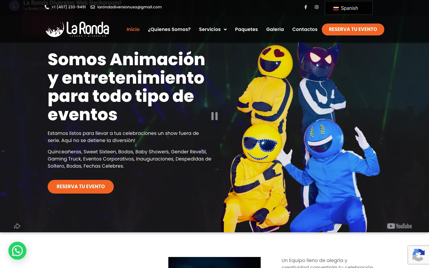LA Ronda LATAM homepage